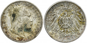 Germany, Württemberg, Wilhelm II, 2 Mark Stuttgart 1907 F Reference: AKS 145, Jaeger 174
Grade: VF 

Germany DeutschlandCOINS WORLD EUROPE MEDALS G...
