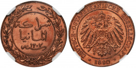 German East Africa, 1 pesa 1890 - NGC MS64 RB 
Grade: NGC MS 64 RB 

COINS WORLD EUROPE MEDALS Germany Deutschland Германия Deutsches Kaiserreich...