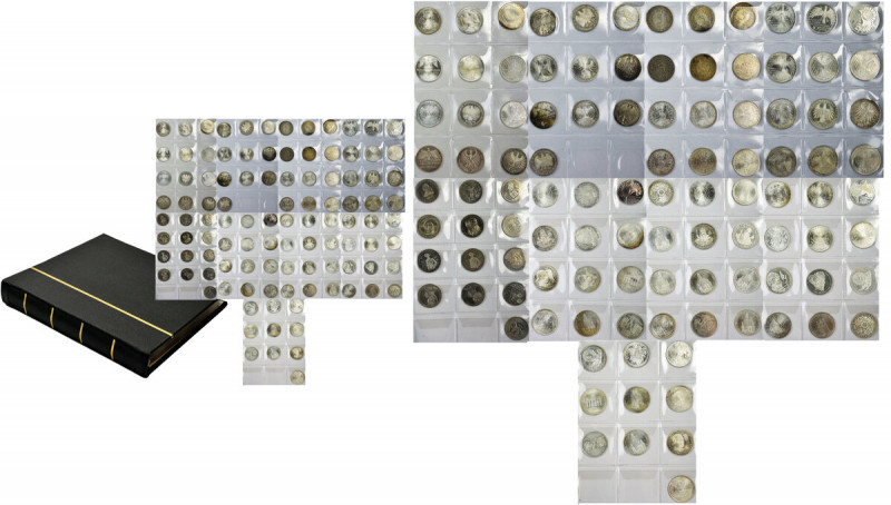 Germany, large lot silver mark and euro (116 pcs.) Monety pokazane na załączonym...