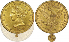 USA, 10 Dollars Carson City 1890 CC - RARE Rare ten dollars from Carson City in attractive condition with a lot of luster.
 Rzadka dziesięciodolarówk...