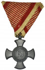 Austria-Hungary, Iron Merit Cross 1916 Krzyż na wstążce 'wojennej' za zasługi wojenne. 

Medal Medaille Order Orden Austria