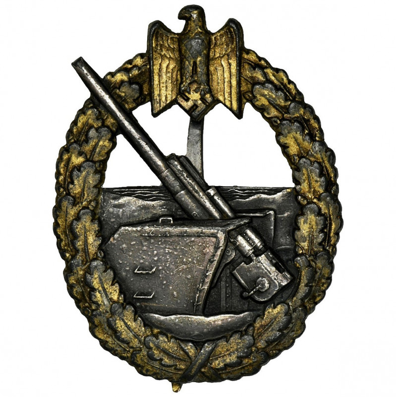 Germany, III Reich, Kriegsmarine, Kriegsabzeichen für die Marineartillerie - Sch...