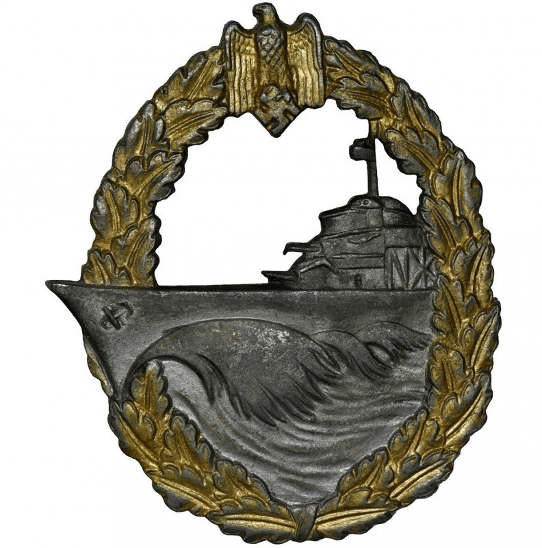 Germany, III Reich, Kriegsmarine, Zerstörer-Kriegsabzeichen - S.H.u.Co Award giv...