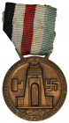 Germany, III Reich, Medal for the Italian-German Champagne in Africa - Type 3 Type with raised name of the producer Lorioli Milano on the left side an...