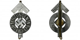 Germany, III Reiche, Black Hitlerjugend Proficiency Badge Signed RZM M1/34 (Karl Wurster) on the reverse Na rewersie oznaczenie producenta RZM M1/34 -...