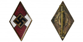 Germany, III Reiche, Hitlerjugend Badge - RZM M1/159 

Germany