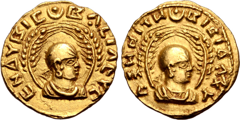 Kingdom of Axum, Endybis AV Unit. Circa AD 300-310. ENΔYBIC BACIΛEYC ("King Endy...