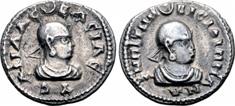 Kingdom of Axum, Aphilas AR Unit. Circa AD 310-325. AΦIΛAC BACIΛЄYC ("King Aphil...