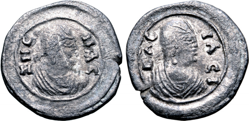 Kingdom of Axum, Ezanas AR Unit. Circa AD 345-360. ZNCNAC ("Ezanas", sic), drape...