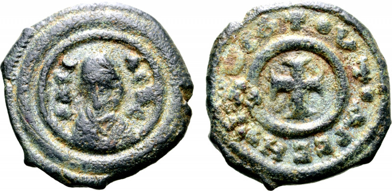 Kingdom of Axum, Anonymous Æ Unit. Time of Ezanas, circa AD 360-380. BACIΛEYC ("...