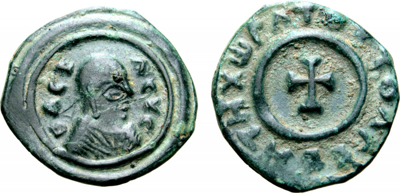 Kingdom of Axum, Anonymous Æ Unit. Time of Ezanas, circa AD 360-380. BΛCIΛEYC (o...