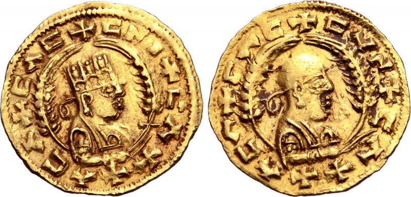 Kingdom of Axum, Anonymous AV Unit. Time of Nezana/Nezool, circa AD 480-500. ⧾ C...