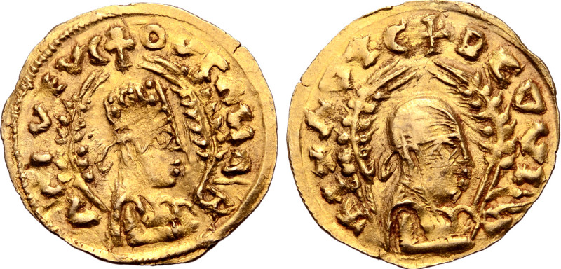 Kingdom of Axum, Ousanas II AV Unit. Circa AD 500-510. OVCΛNΛ BΛCIVЄVC ("King Ou...