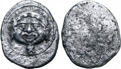 Etruria, Populonia AR Didrachm (10 Units).