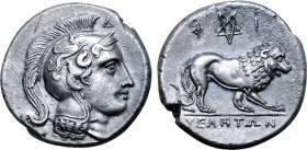 Lucania, Velia AR Stater.