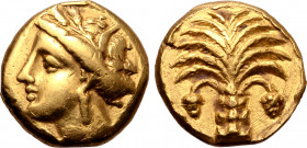 North Africa, Carthage AV Quarter Stater.
