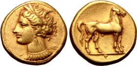 North Africa, Carthage EL Stater.