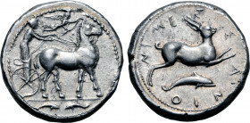 Sicily, Messana AR Tetradrachm.