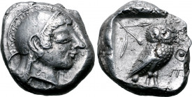 Attica, Athens AR Tetradrachm.
