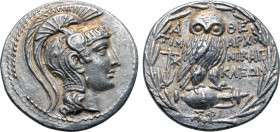 Attica, Athens AR New Style Tetradrachm.