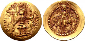 Kushano-Sasanians, time of Ardaxšīr (Ardashir) - Pērōz (Fīrūz) I AV Dinar.