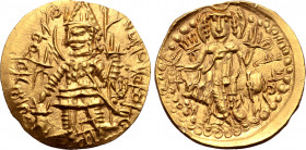 Kushano-Sasanians, time of Ardaxšīr (Ardashir) - Pērōz (Fīrūz) I AV Dinar.