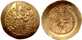 Kidarite Huns, time of Kidara AV Dinar.