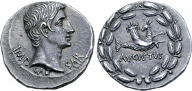 Augustus AR Cistophorus of Ephesus, Ionia.
