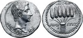 Augustus AR Cistophorus of Ephesus, Ionia.