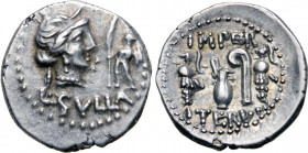 L. Cornelius Sulla AR Denarius.