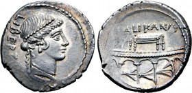 Lollius Palikanus AR Denarius.