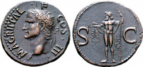 Agrippa (grandfather of Caligula) Æ As.