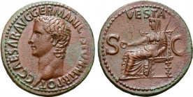 Caligula Æ As.