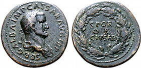 Galba Æ Sestertius.