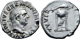 Vitellius AR Denarius.