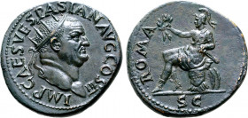 Vespasian Æ Dupondius.