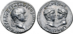 Vespasian AR Denarius.