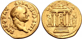 Vespasian AV Aureus.