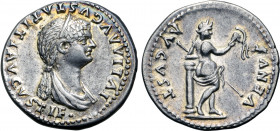 Julia Titi (daughter of Titus) AR Denarius.