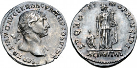 Trajan AR Denarius.