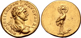 Divus Trajan AV Aureus.
