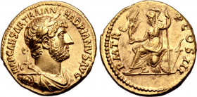 Hadrian AV Aureus.