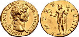 Hadrian AV Aureus.