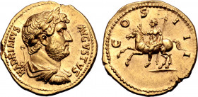 Hadrian AV Aureus.