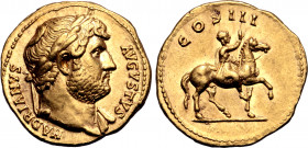 Hadrian AV Aureus.