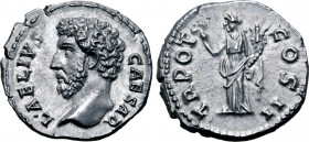 Aelius (adopted son of Hadrian), as Caesar, AR Denarius.