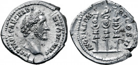 Antoninus Pius AR Denarius.