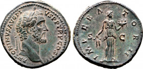 Antoninus Pius Æ Sestertius.