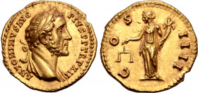 Antoninus Pius AV Aureus.