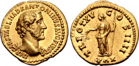 Antoninus Pius AV Aureus.